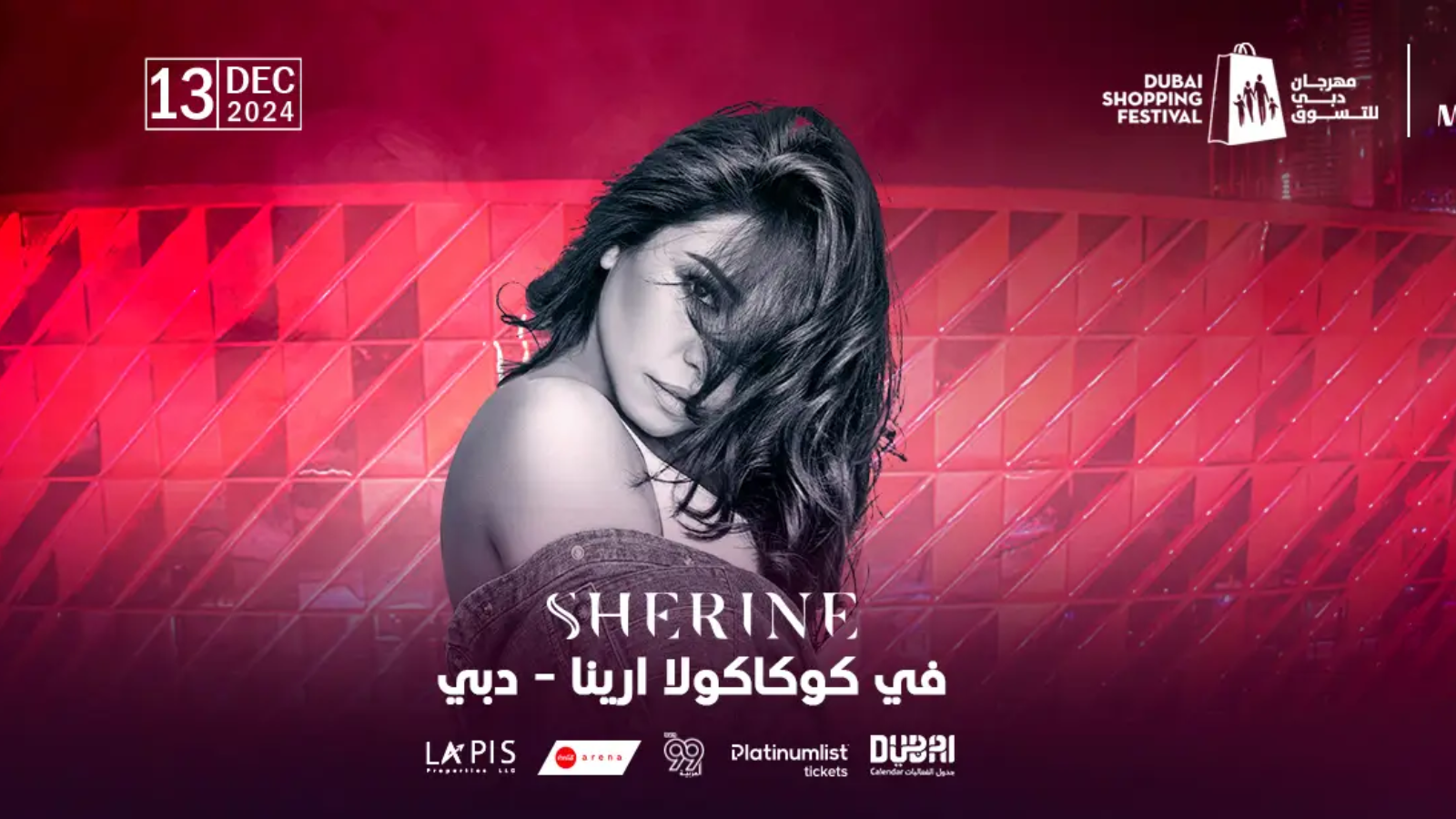 حفل شيرين في دبي
