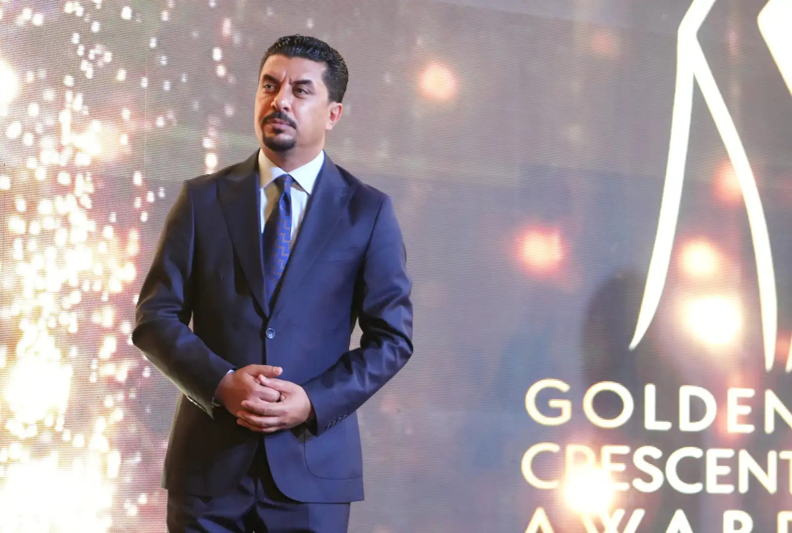 حيدر النعيمي رئيس مهرجان الهلال الذهبي بالعراق