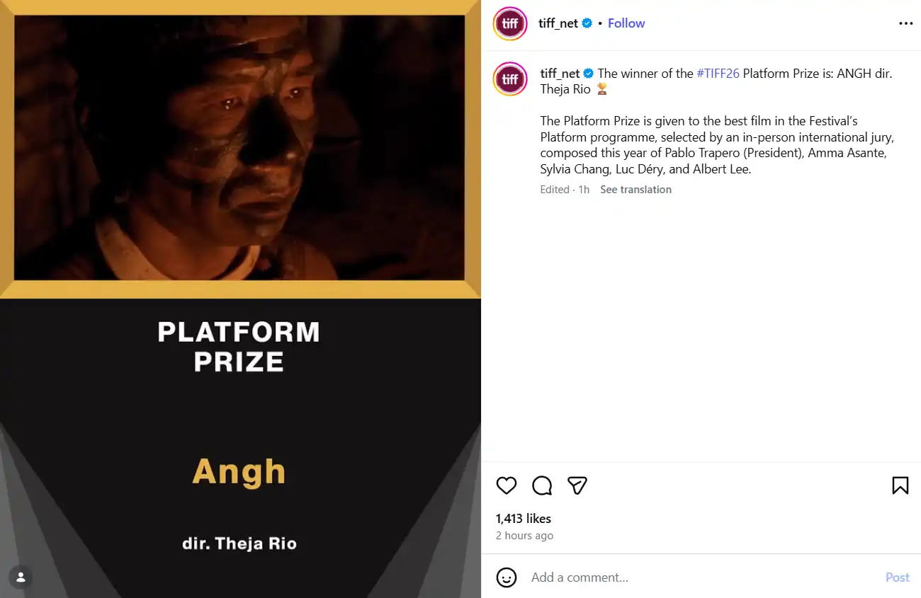 Angh يحصد جائزة Platform