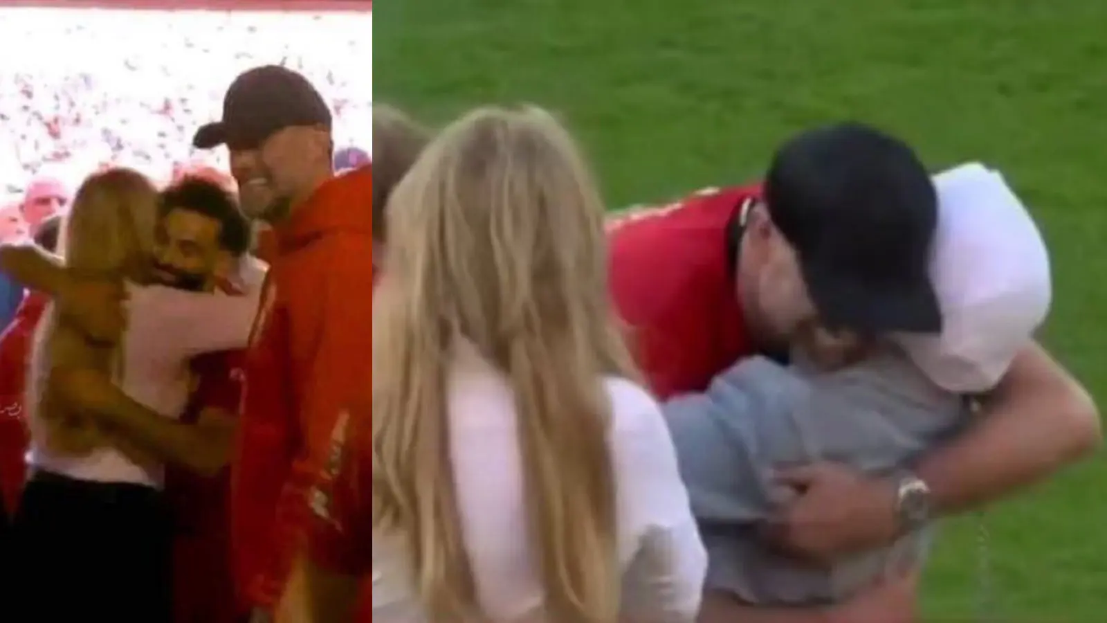 محمد صلاح وزوجته