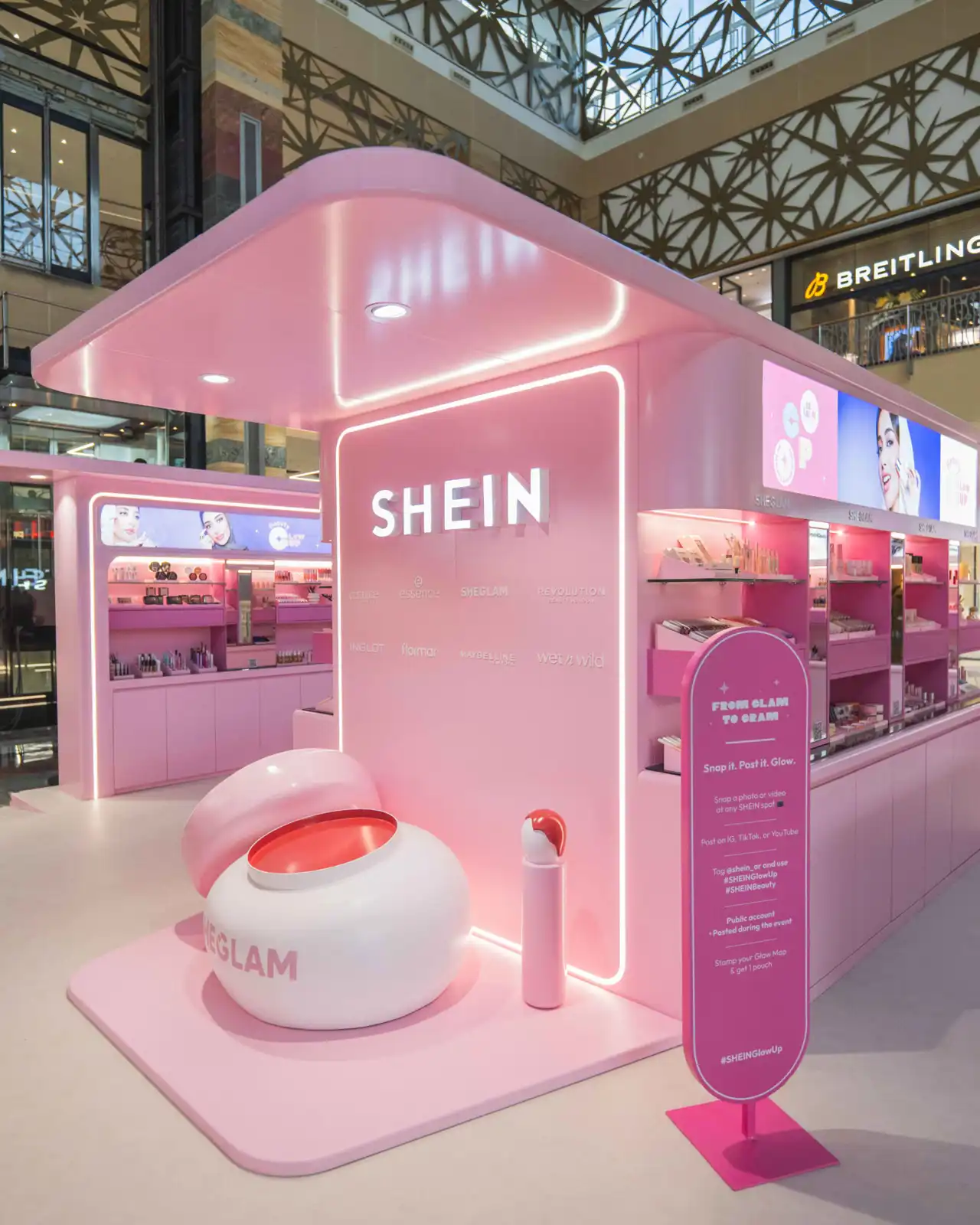 Shein تطق حملة Beauty Glow Up 