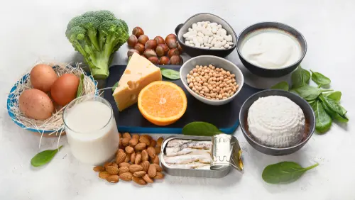  الأطعمة الغنية بالكالسيوم
