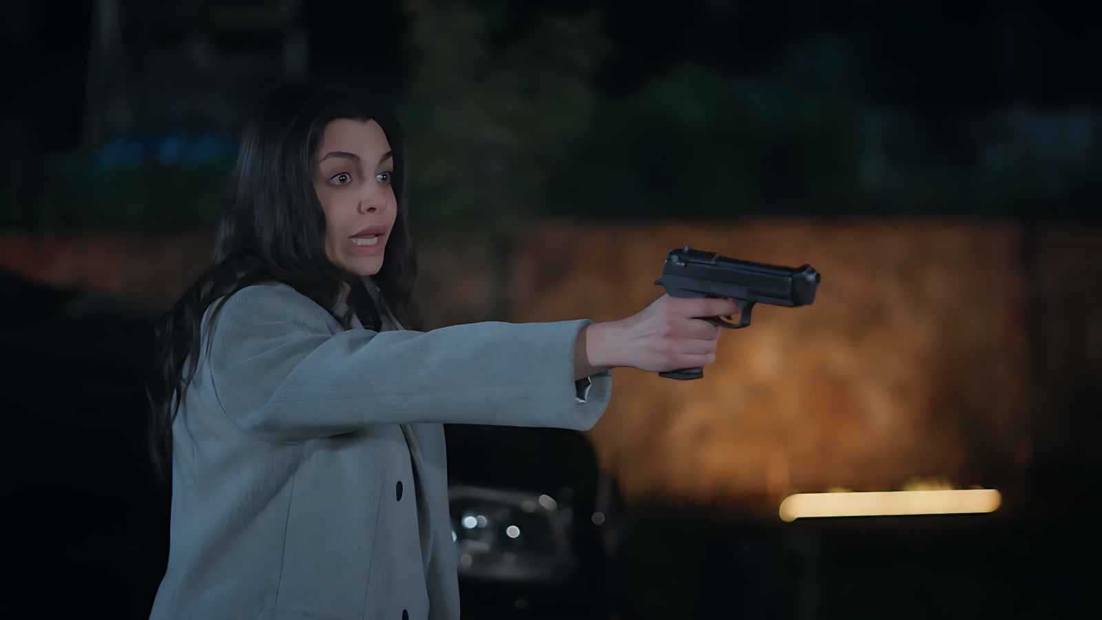 جنى تطلق النار على شقيقها في مسلسل "ليل" الحلقة 81