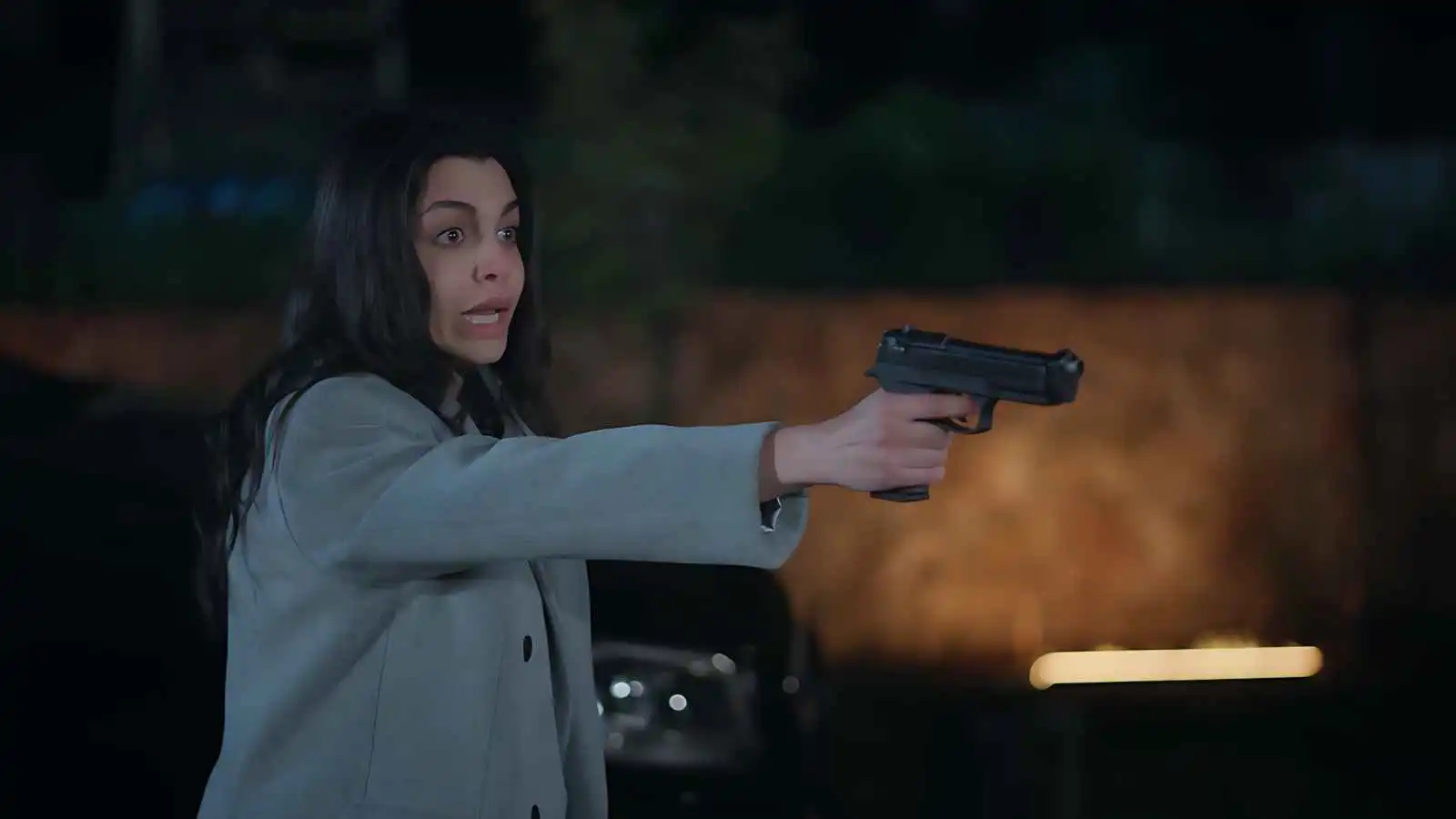 جنى تطلق النار على شقيقها في مسلسل "ليل" الحلقة 81
