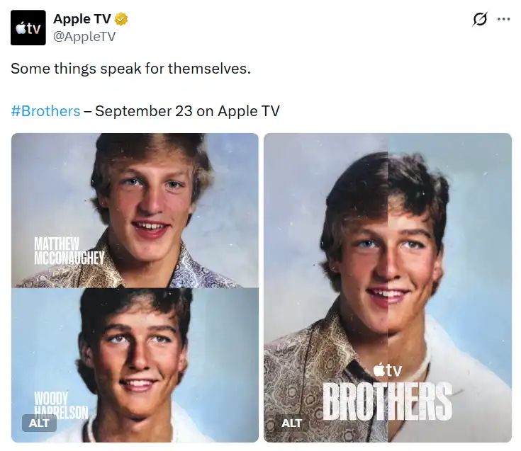 صور النظرة الأولى لمسلسل Brothers على Apple TV