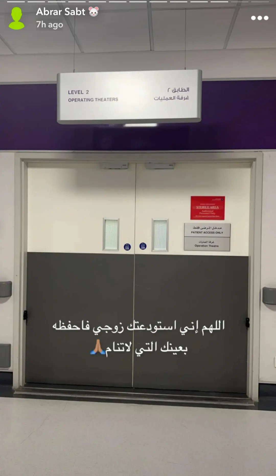 الفنانة البحرينية أبرار سبت عبر حسابها في شناب شات
