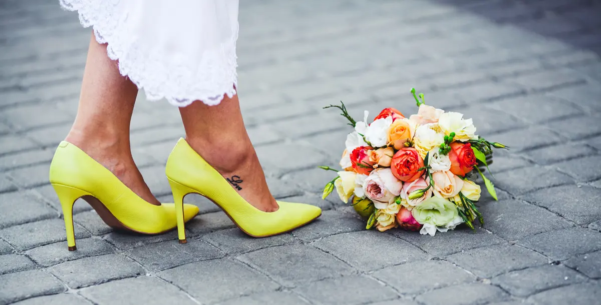 بالصور.. مجموعة رائعة من أحذية الزفاف لن تقاومي جمالها