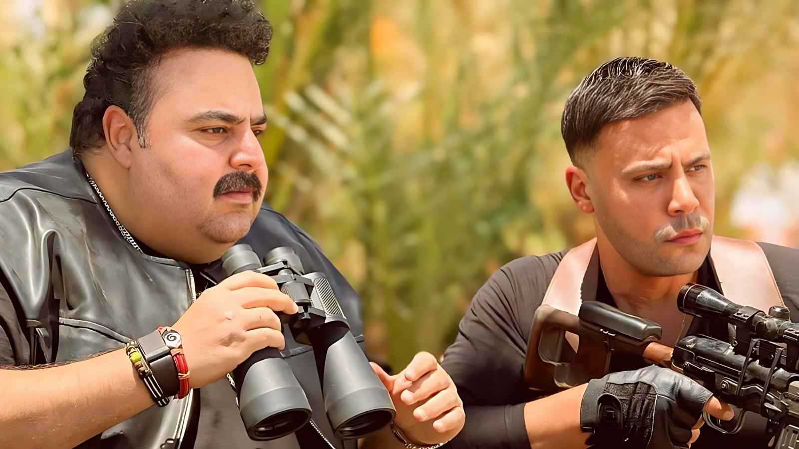 محمد إمام يشوق الجمهور لـ "صقر وكناريا" وتركي آل الشيخ يتوقع نجاحه