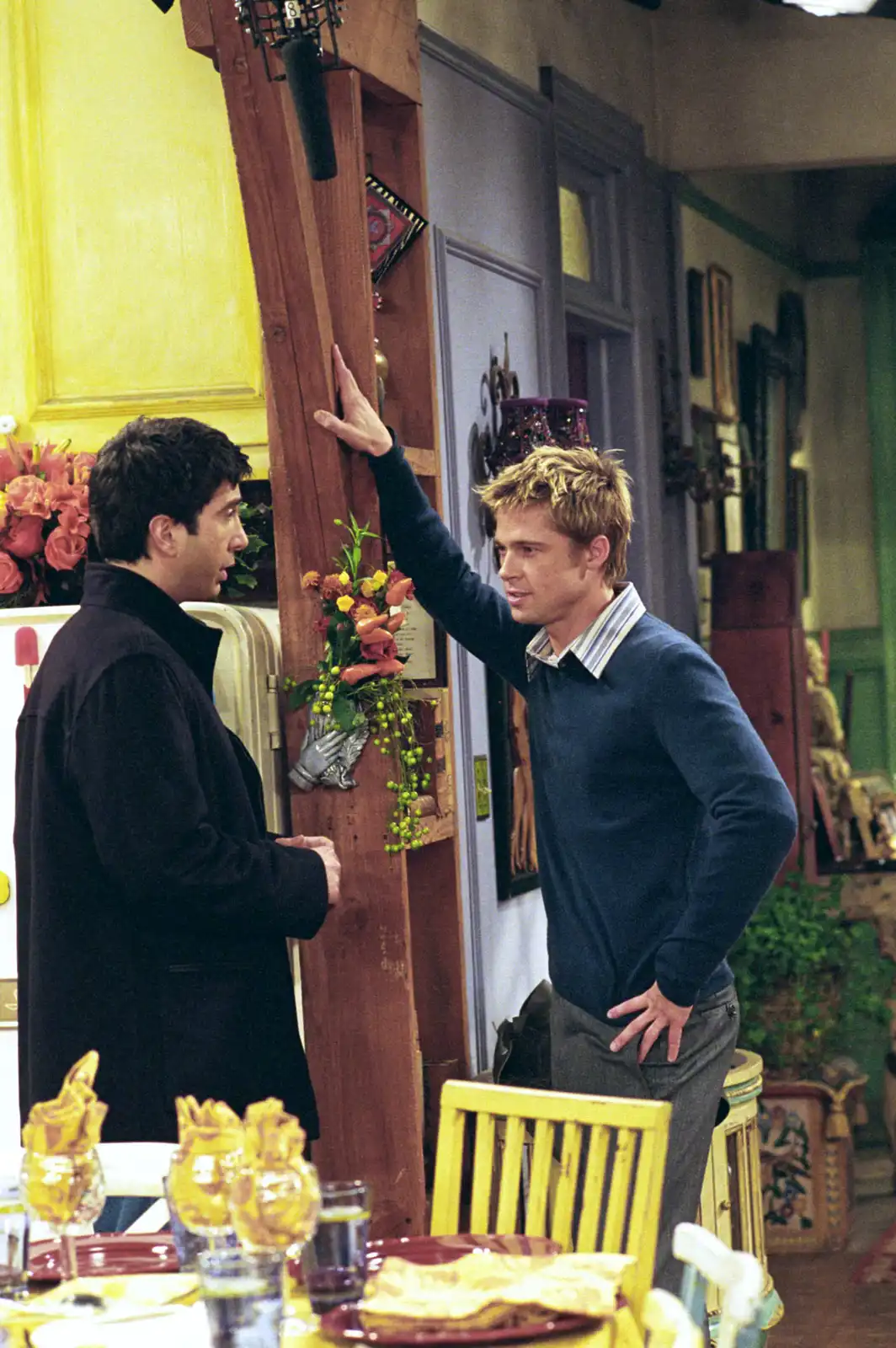 براد بيت في Friends