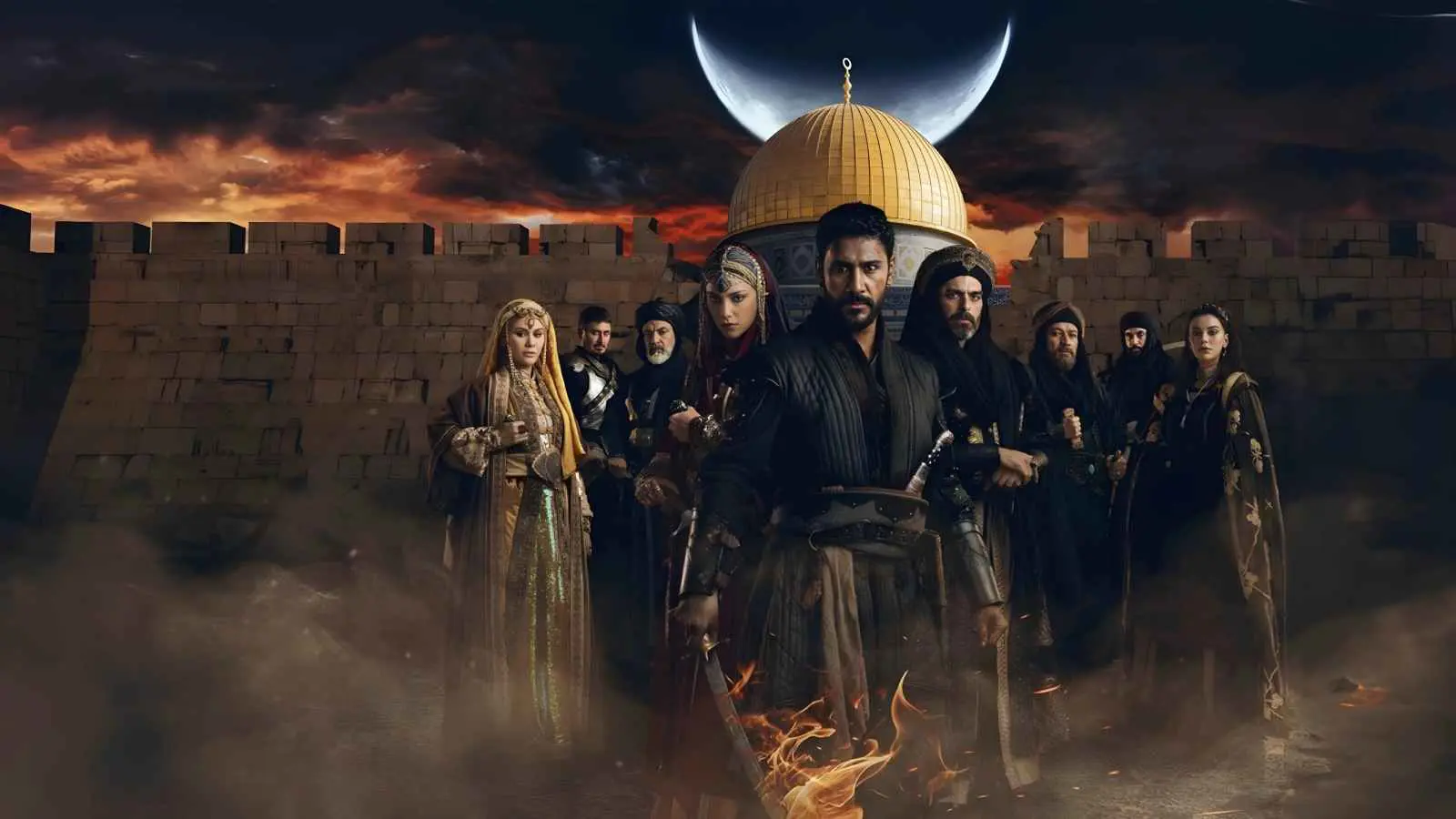 بوستر مسلسل صلاح الدين الأيوبي – فاتح القدس