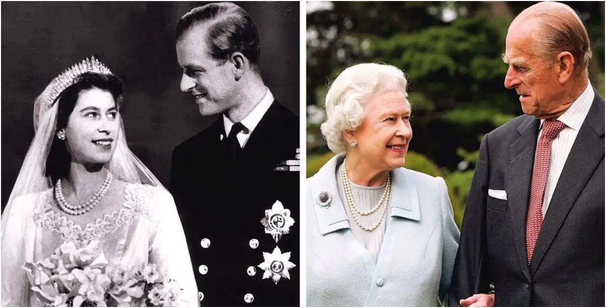 ما هي الكلمات المنقوشة في خاتم زواج الملكة إليزابيث؟