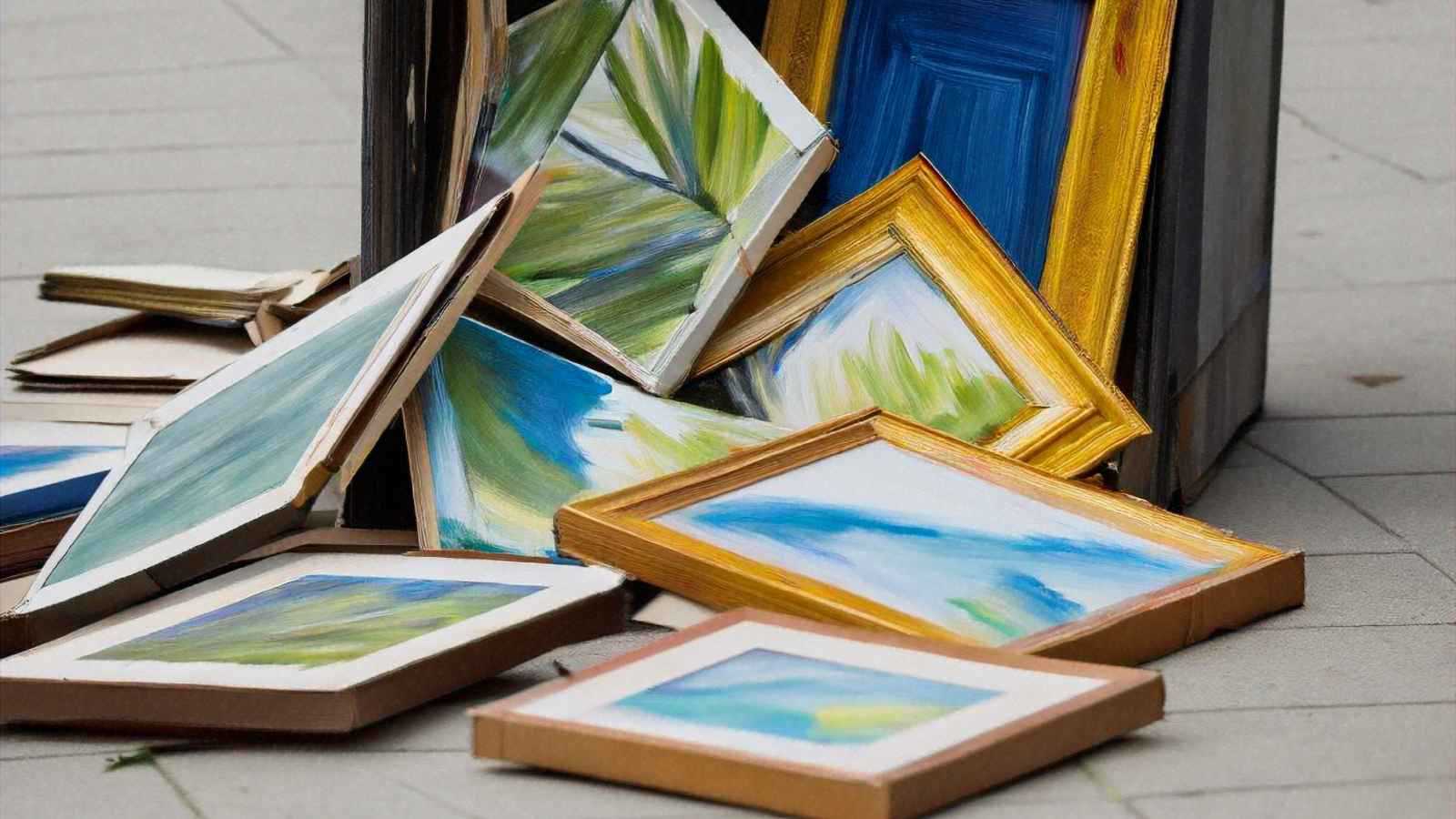 دلالات رؤية سقوط اللوحات في الحلم وتأثيرها النفسي