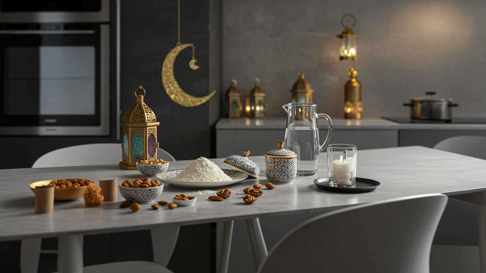 أفكار ديكور رمضان للمطبخ 2026 بميزانية قليلة