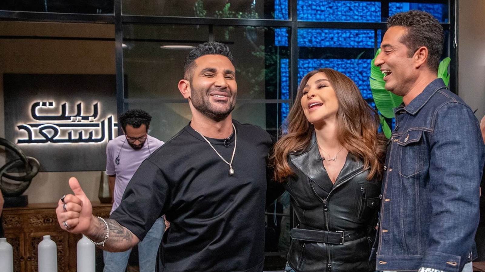 إليسا وأحمد سعد وعمرو سعد