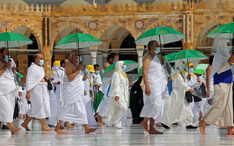 حجاج بيت الله الحرام