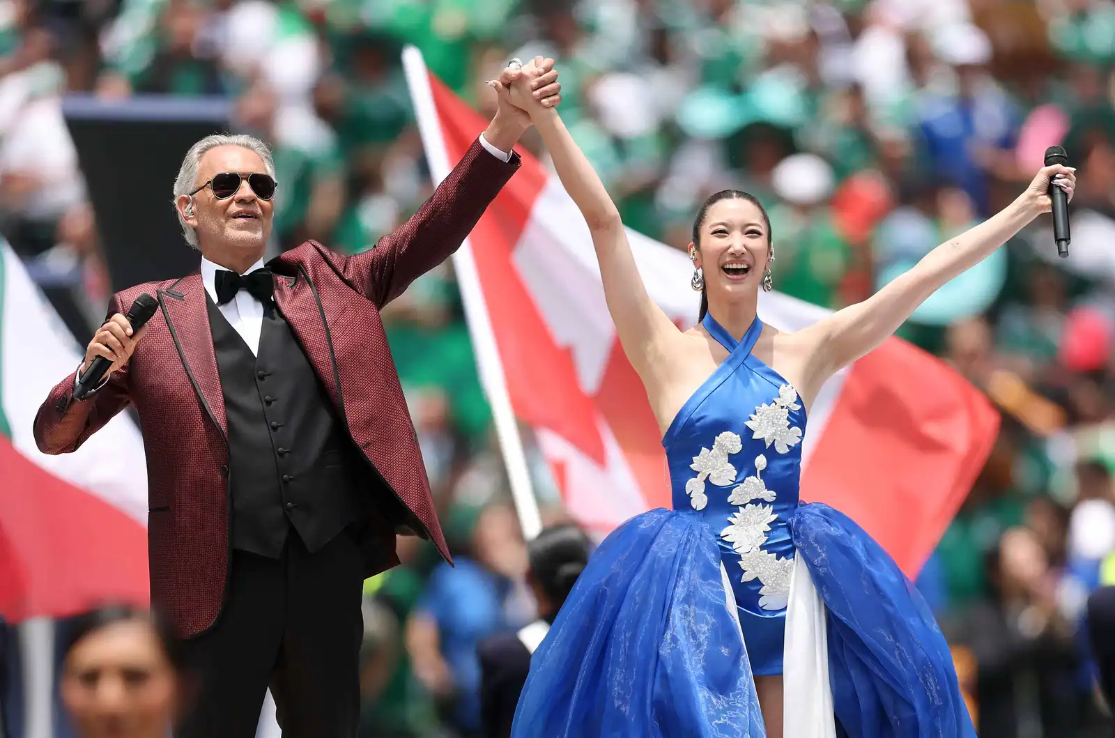 أندريا بوتشيلي في افتتاح كأس العالم 2026
