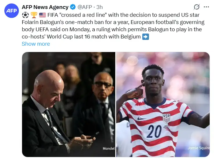 أزمة في كأس العالم 2026 والفيفا تثير غضب أوروبا