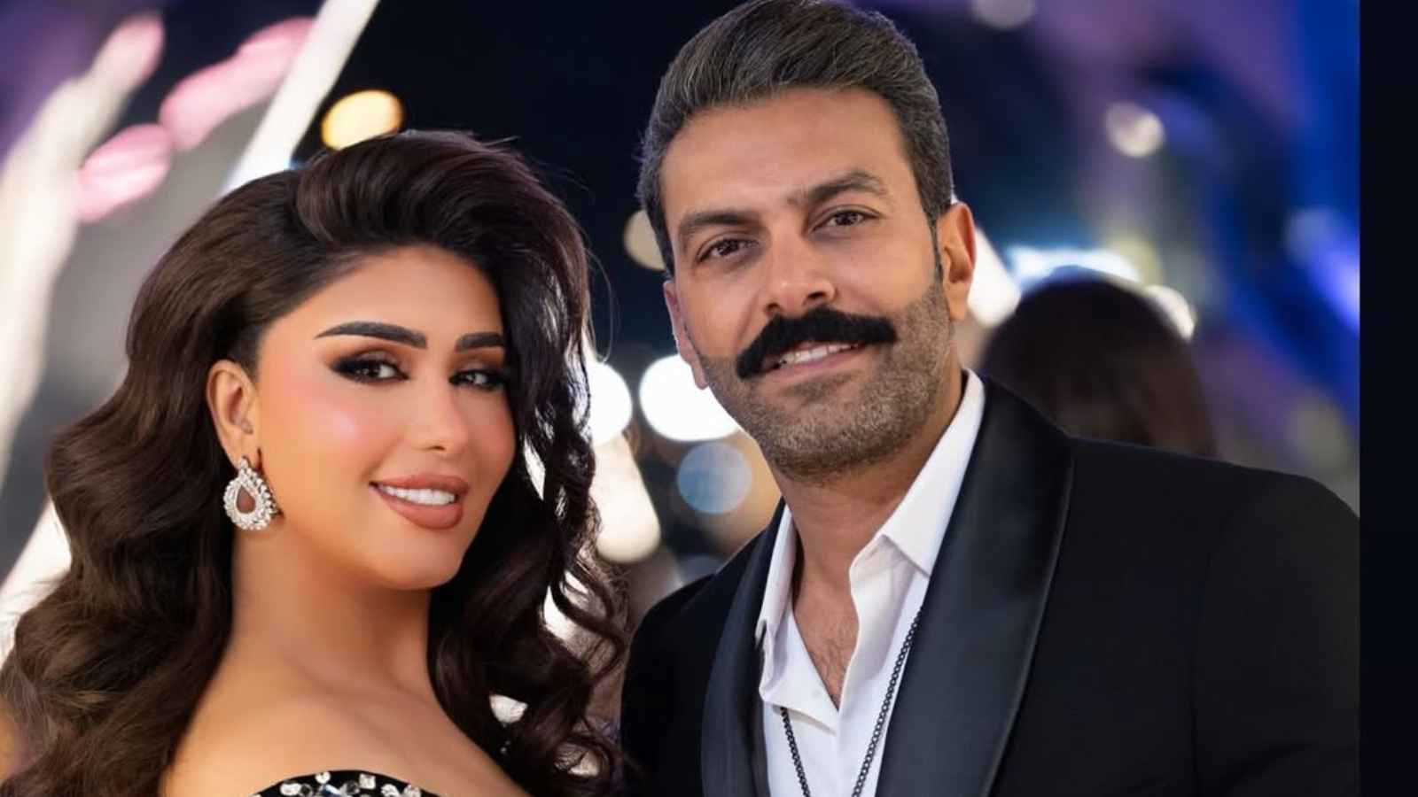 هنادي الكندري وزوجها محمد الحداد