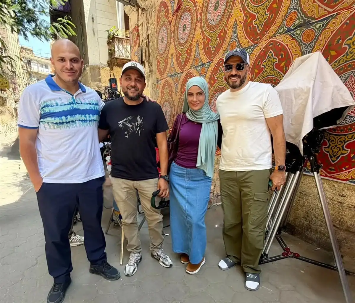 صبا مبارك تبدأ تصوير "السوبر ماركت" وتفاجئ الجمهور بالحجاب