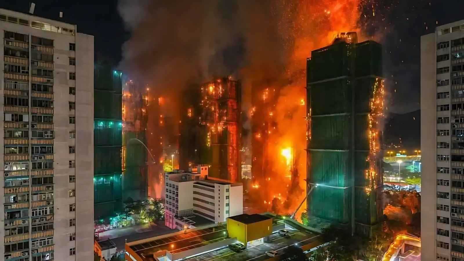 ماذا حدث في حريق أبراج هونغ كونغ الأعنف منذ 3 عقود؟