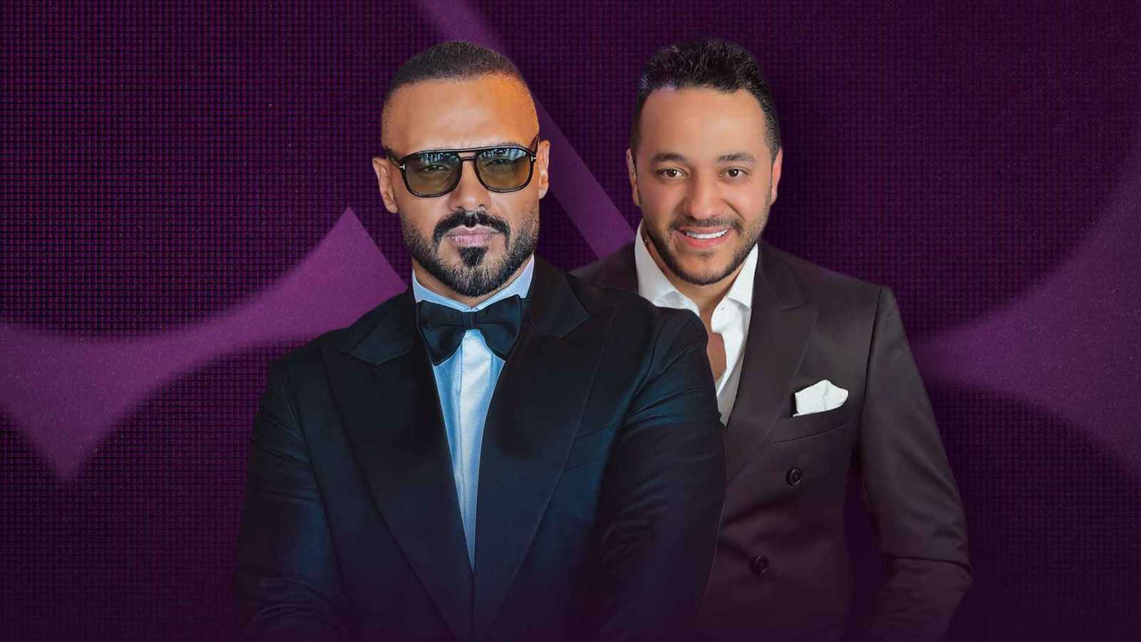 جوزيف عطية وحسين الديك يحتفلان بعيد الحب في أبوظبي
