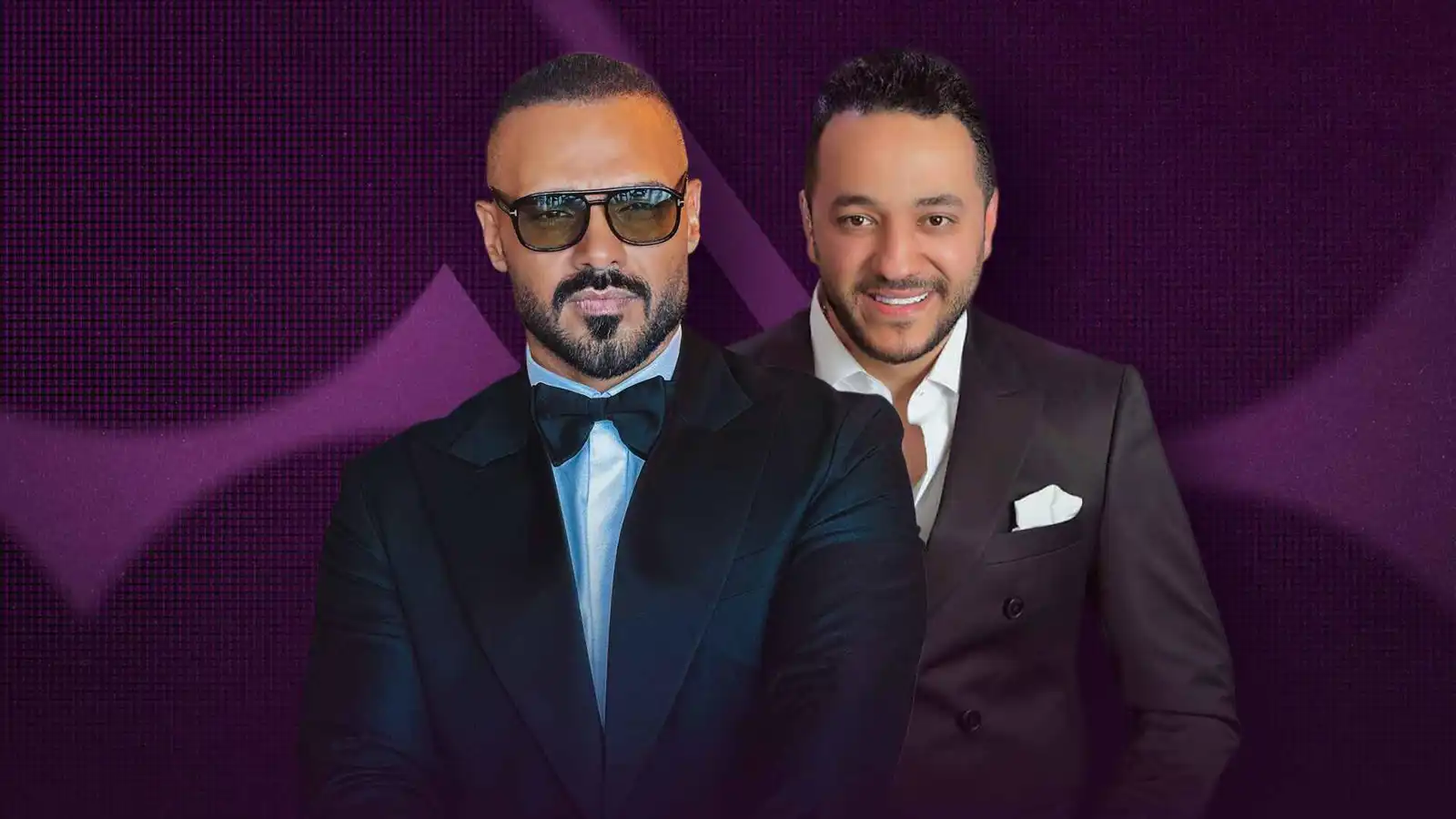 جوزيف عطية وحسين الديك يحتفلان بعيد الحب في أبوظبي