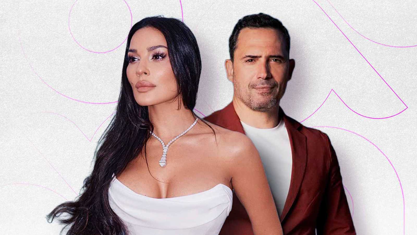 ظافر العابدين ونادين نجيم