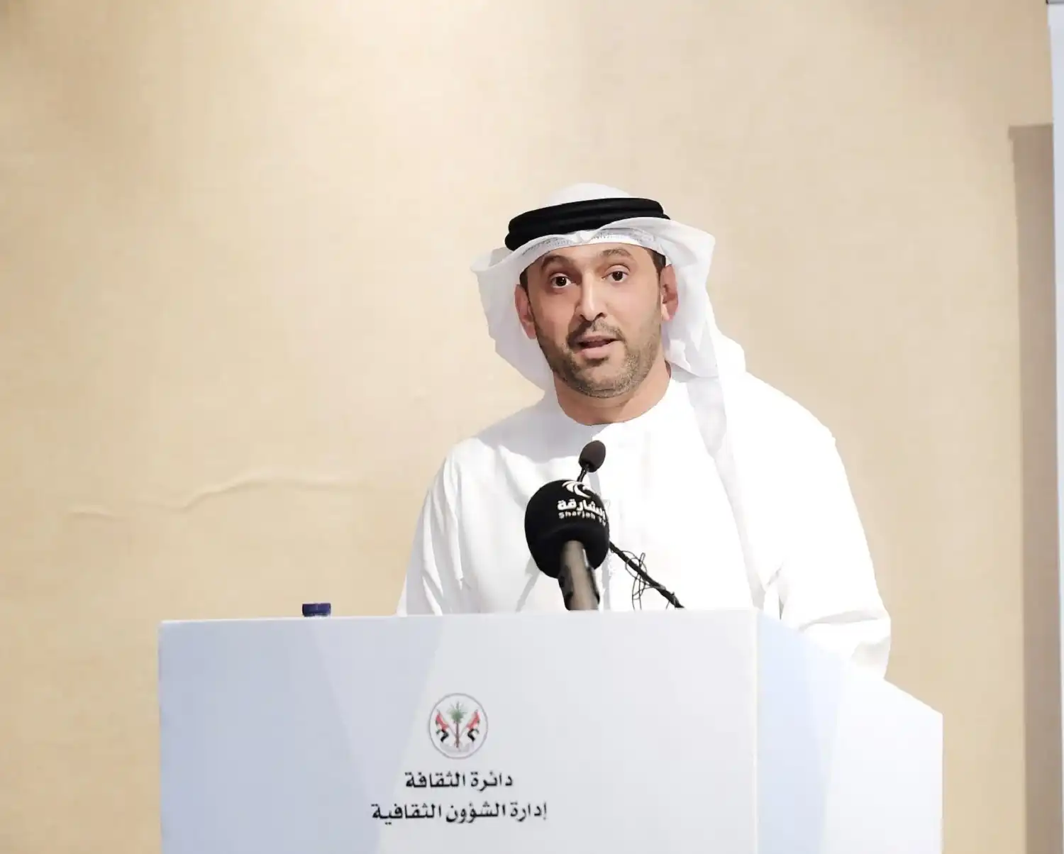 محمد بن إبراهيم القصير مدير إدارة الشؤون الثقافية في دائرة الثقافة بالشارقة