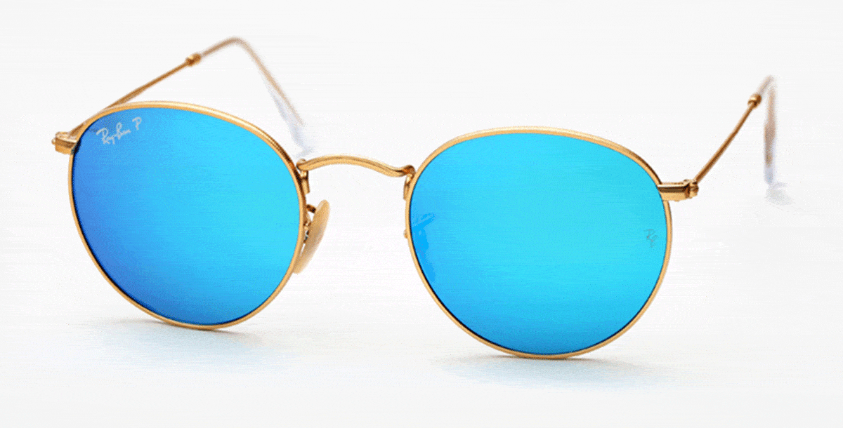 النظارات الشمسية بعدسات المرايا الملونة موضة صيف 2015