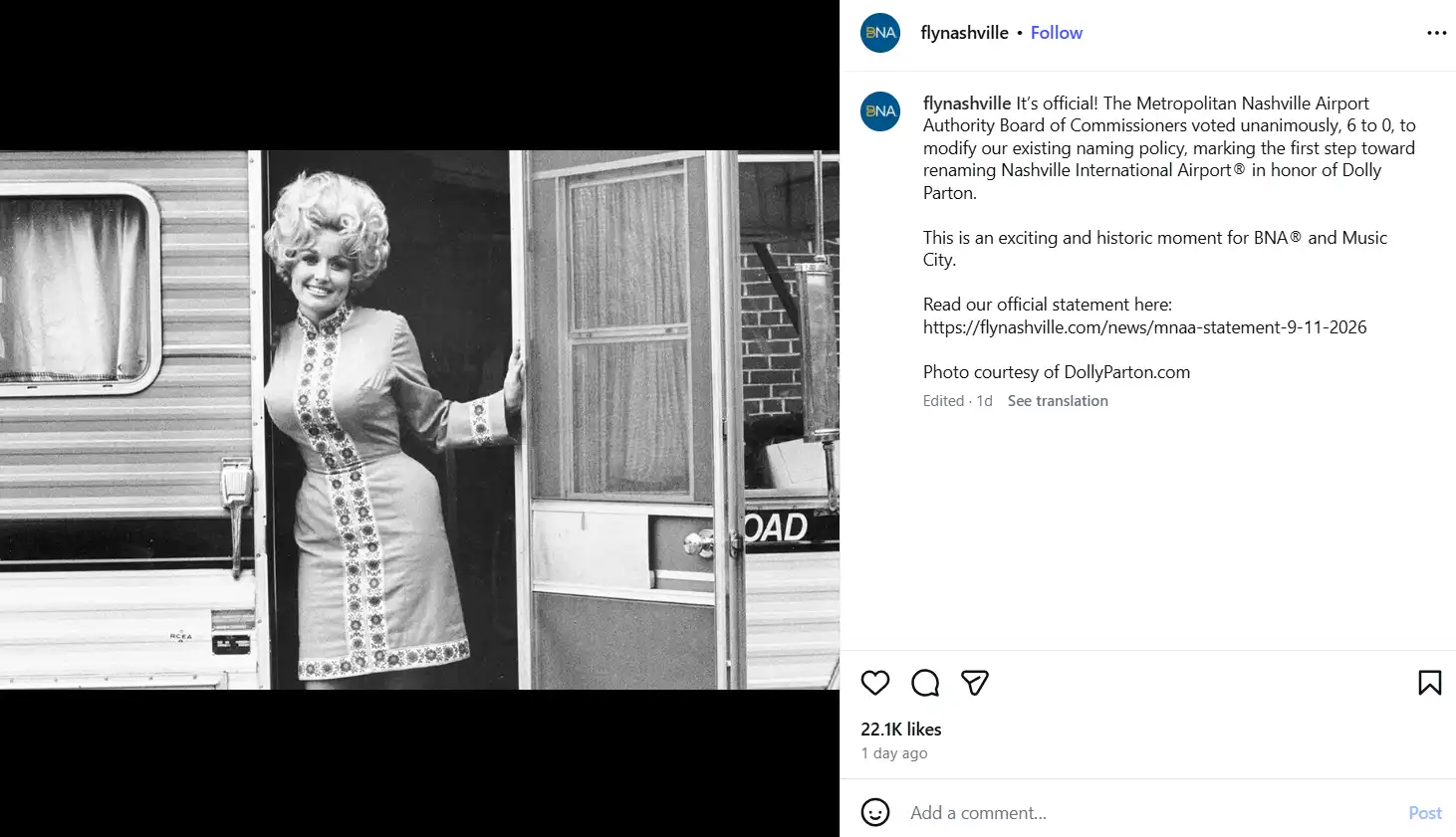 تكريم جديد للنجمة الراحلة دوللي بارتون  