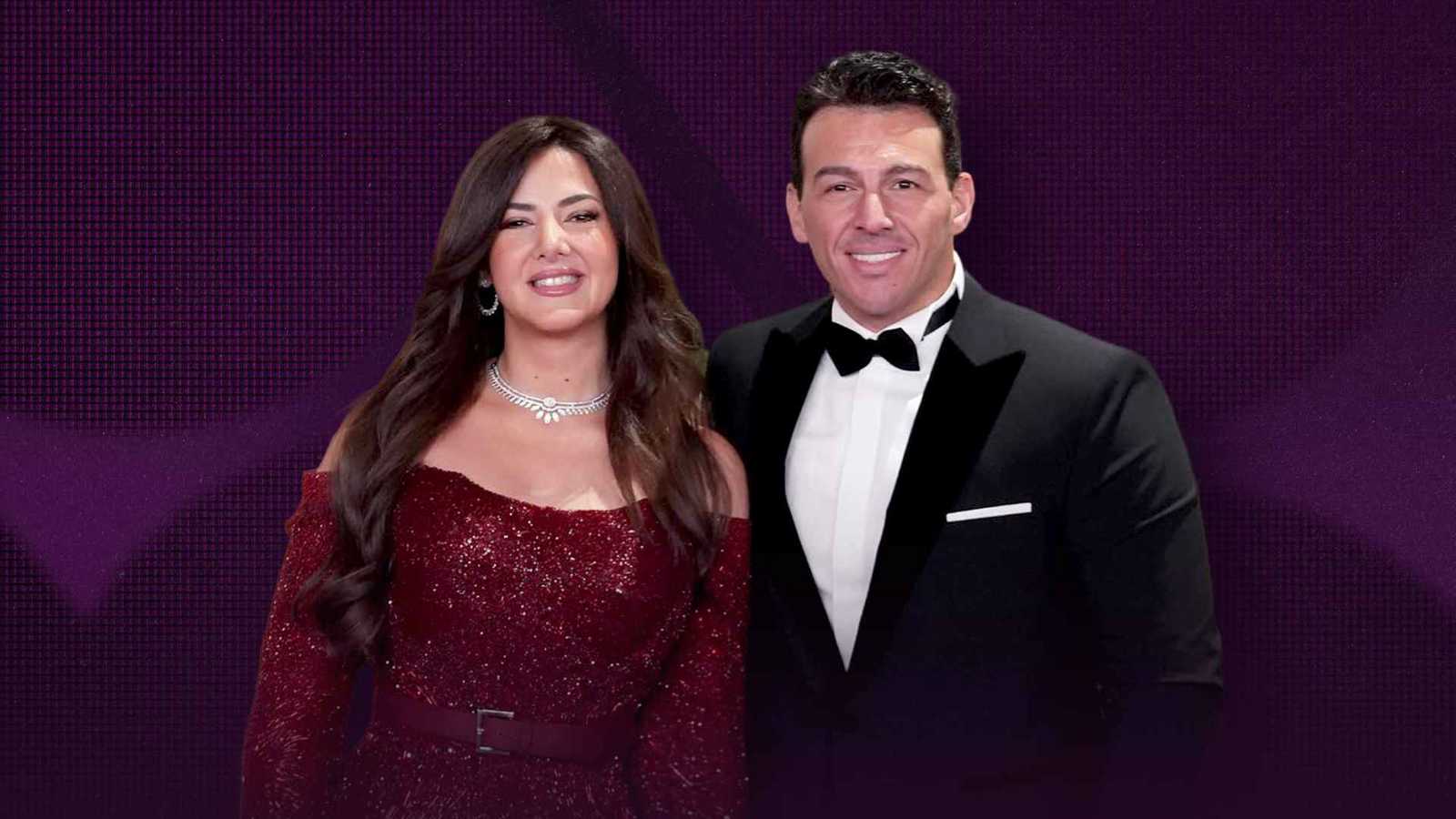 دنيا سمير غانم ترد عبر "فوشيا" على شائعات انفصالها عن رامي رضوان