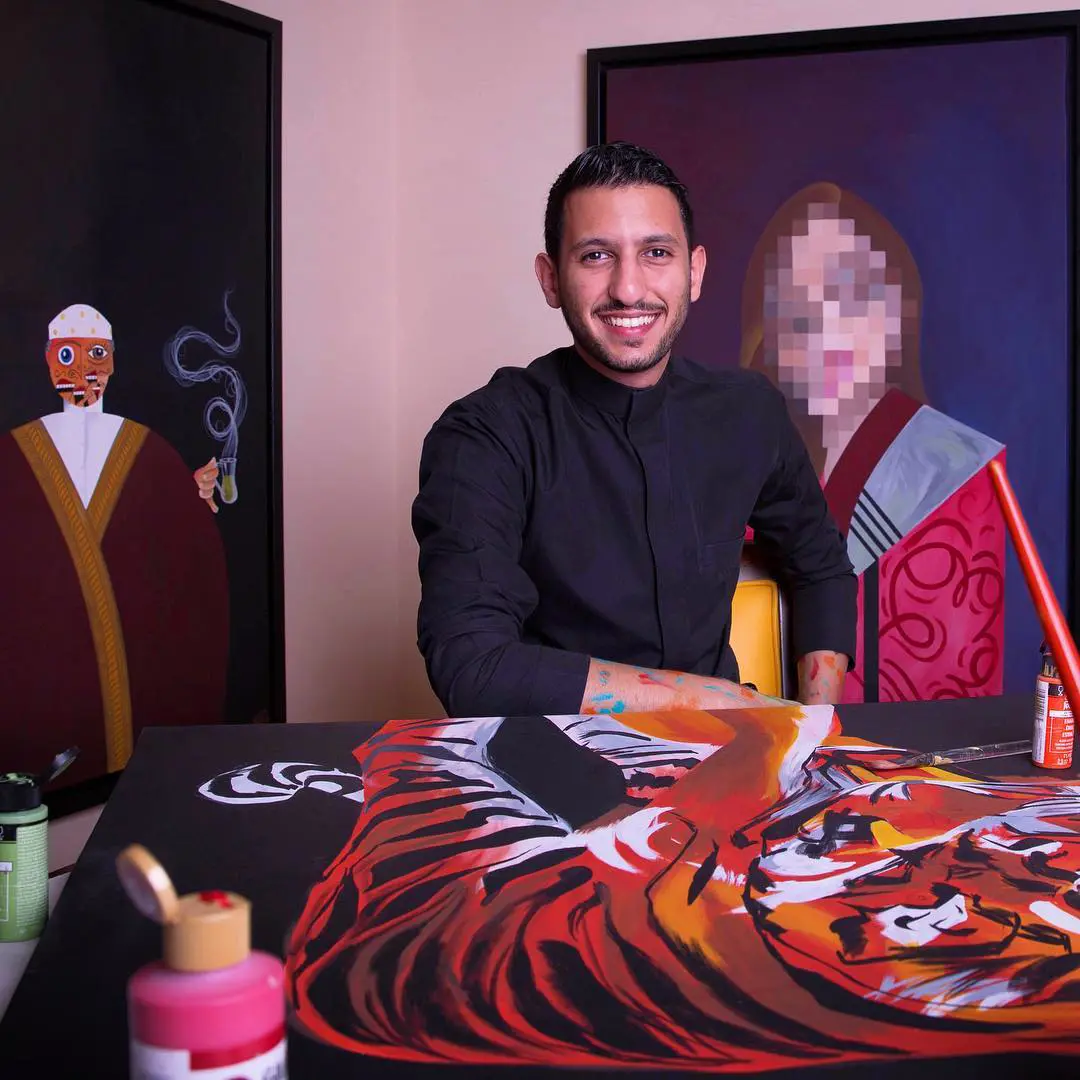 الرسام السعودي فيصل الخريجي