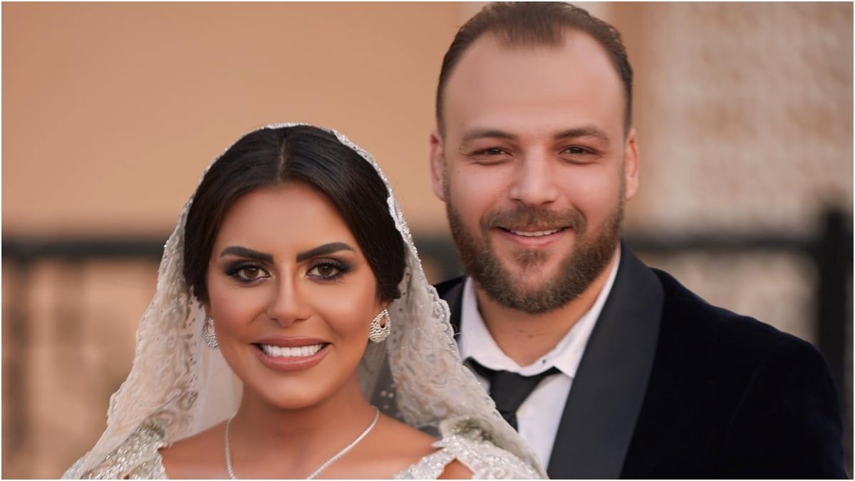 هاجر الشرنوبي تحتفل بعقد قرانها على المنتج أحمد الجابري