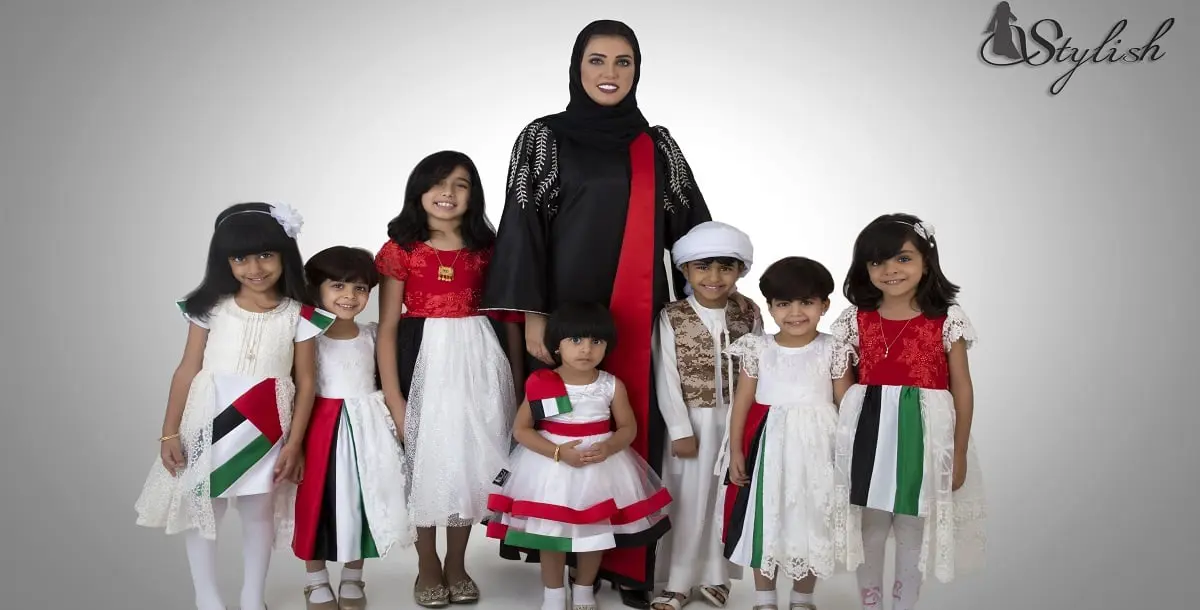 "ستايلش عبايا" تطلق مجموعة للأطفال مزينة بألوان علم الإمارات