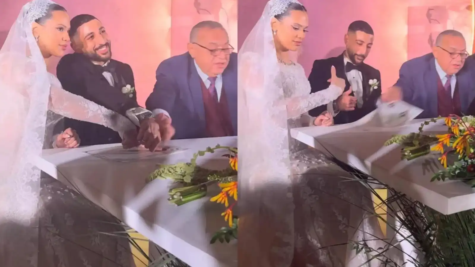 صور من حفل زفاف نجل حنان ترك