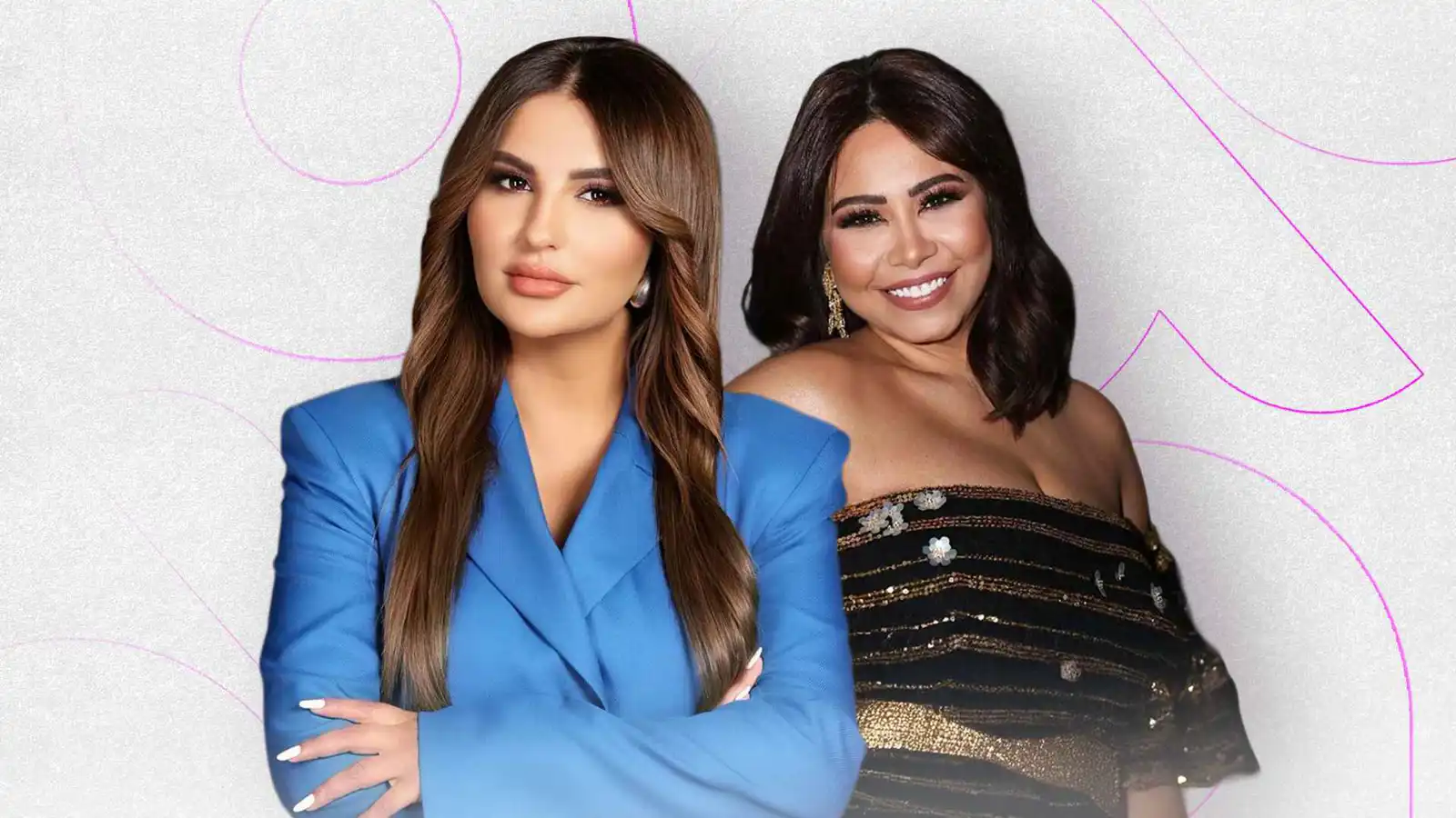 شذى حسون وشيرين عبد الوهاب