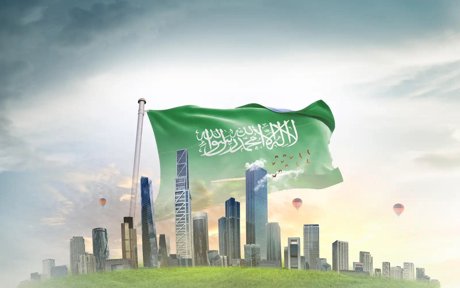 عبارات تهنئة باليوم الوطني السعودي الـ96