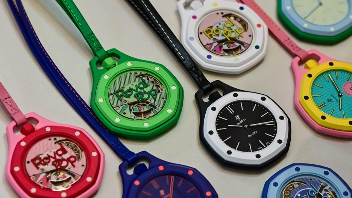إطلاق ساعات Pop Art من Swatch وAudemars Piguet بلمسة فنية مميزة