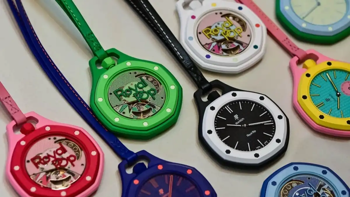 إطلاق ساعات Pop Art من Swatch وAudemars Piguet بلمسة فنية مميزة