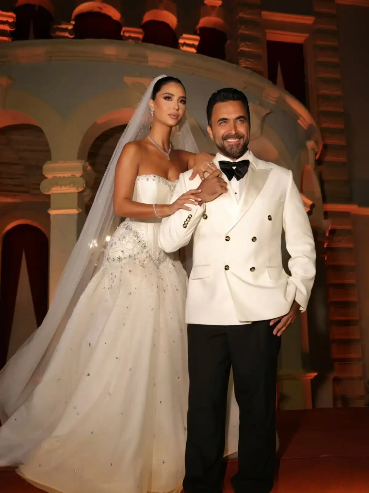 نادر الأتات يحتفل بزفافه على جنى إسماعيل