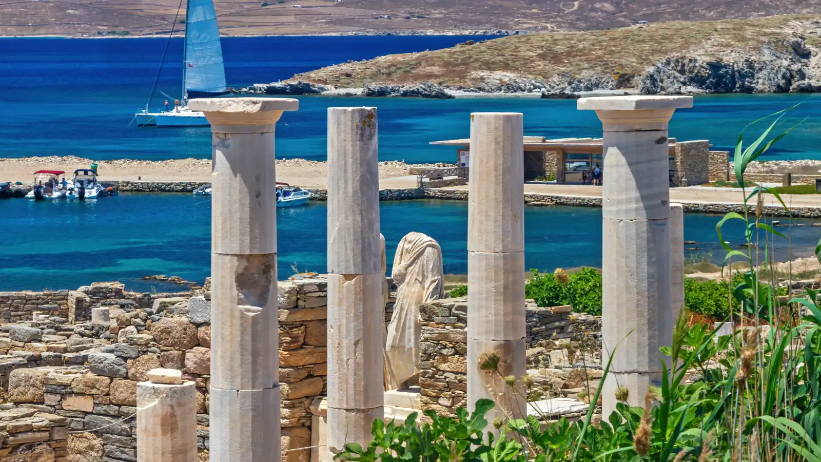 جزيرة ديلوس اليونان
