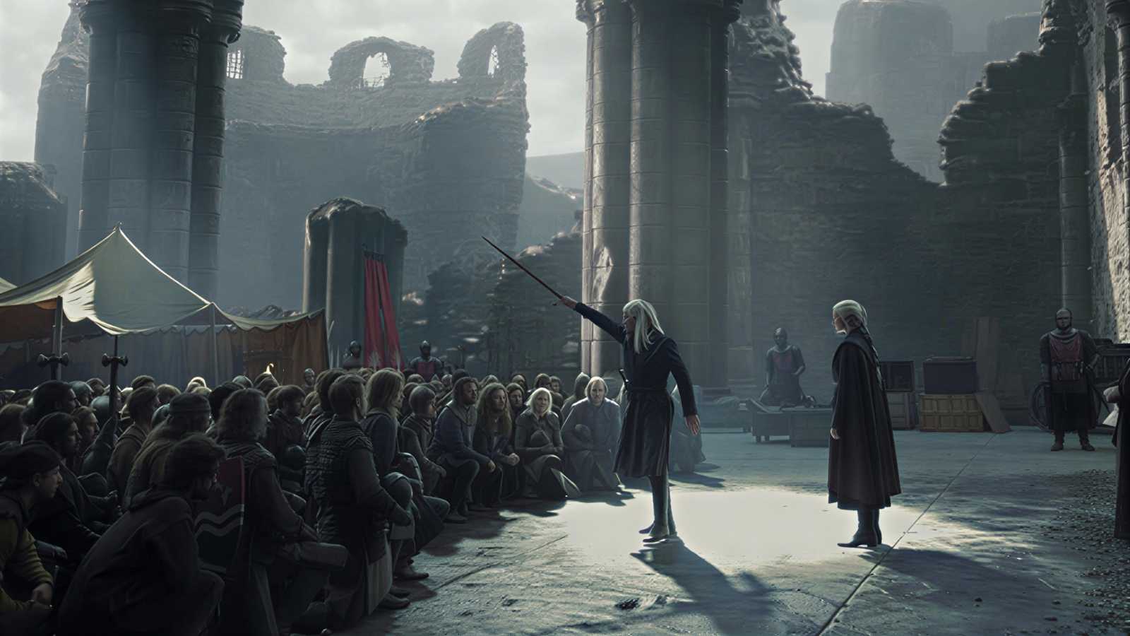 صورة كواليس House Of The Dragon 3 تثير إعجاب الجمهور