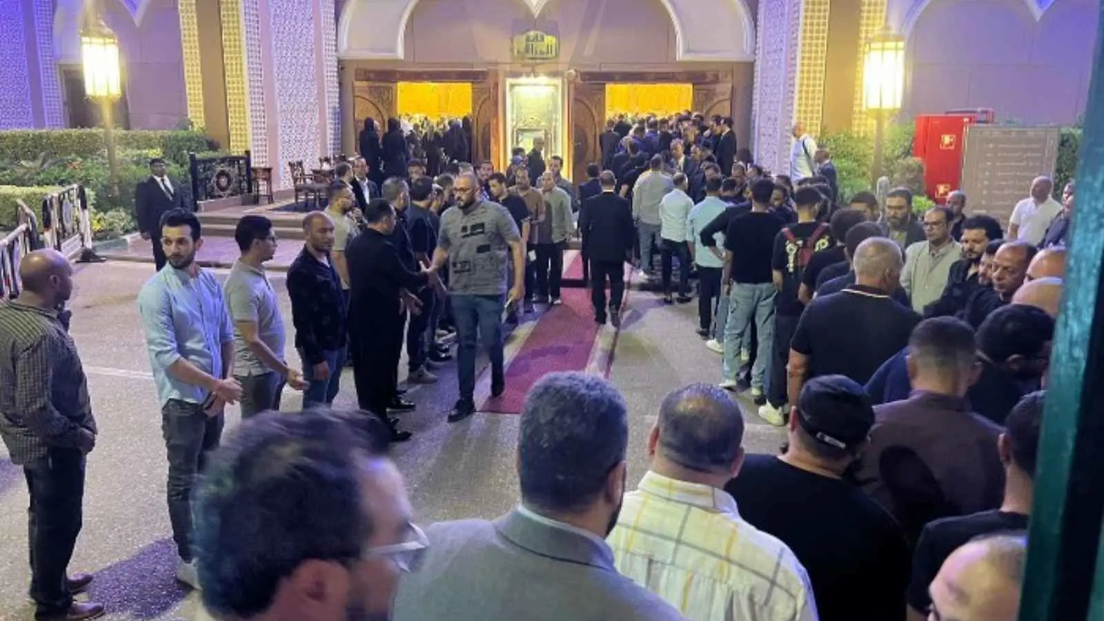 عزاء المنتجين الأربعة في القاهرة