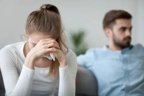 ignoring partner