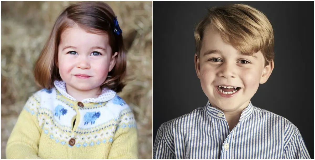 هل هذه أجمل الشقيقين الملكيين جورج وتشارلوت خلال 2017؟