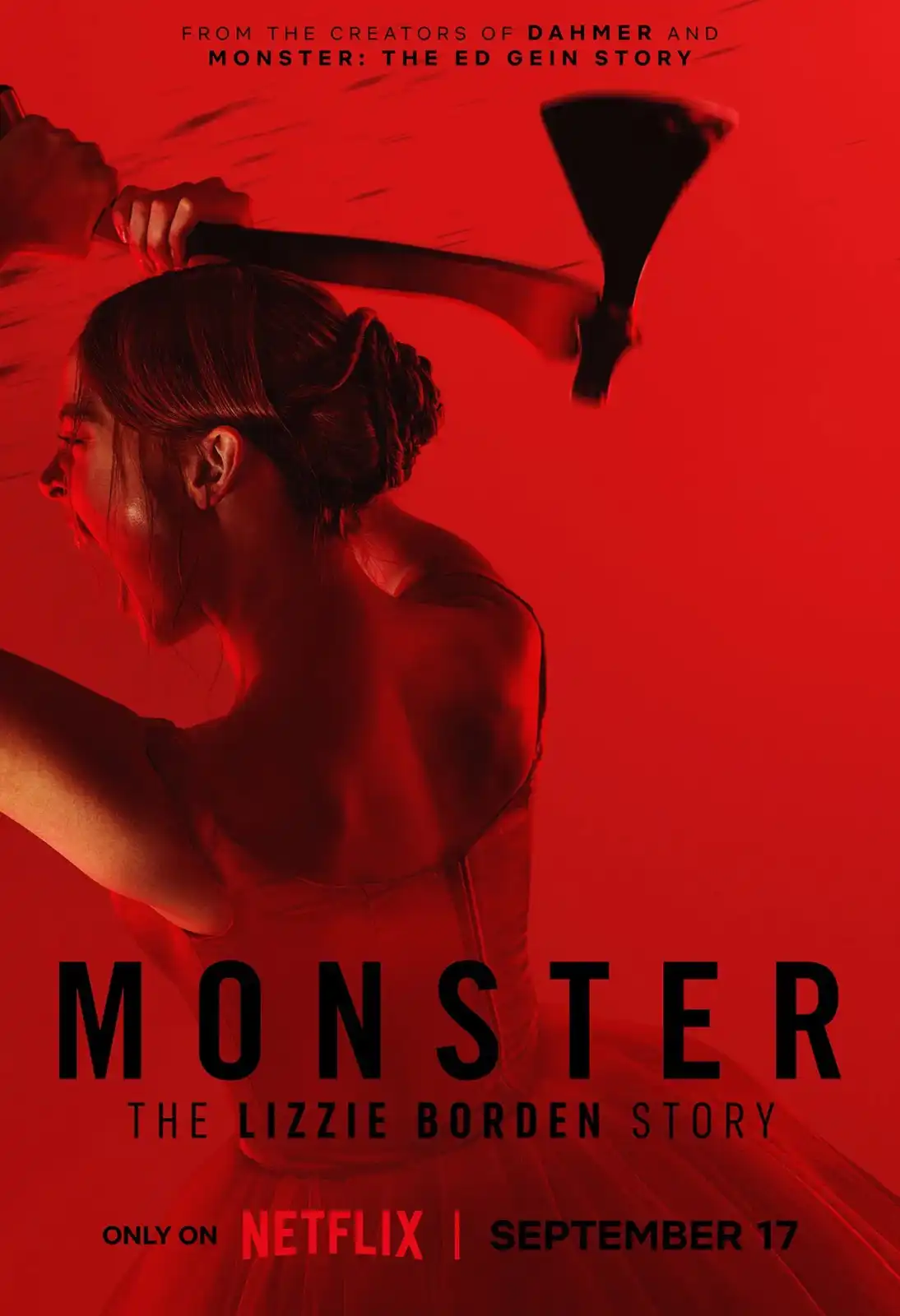 تفليكس تكشف البوستر الأول لـ Monster: The Lizzie Borden Story