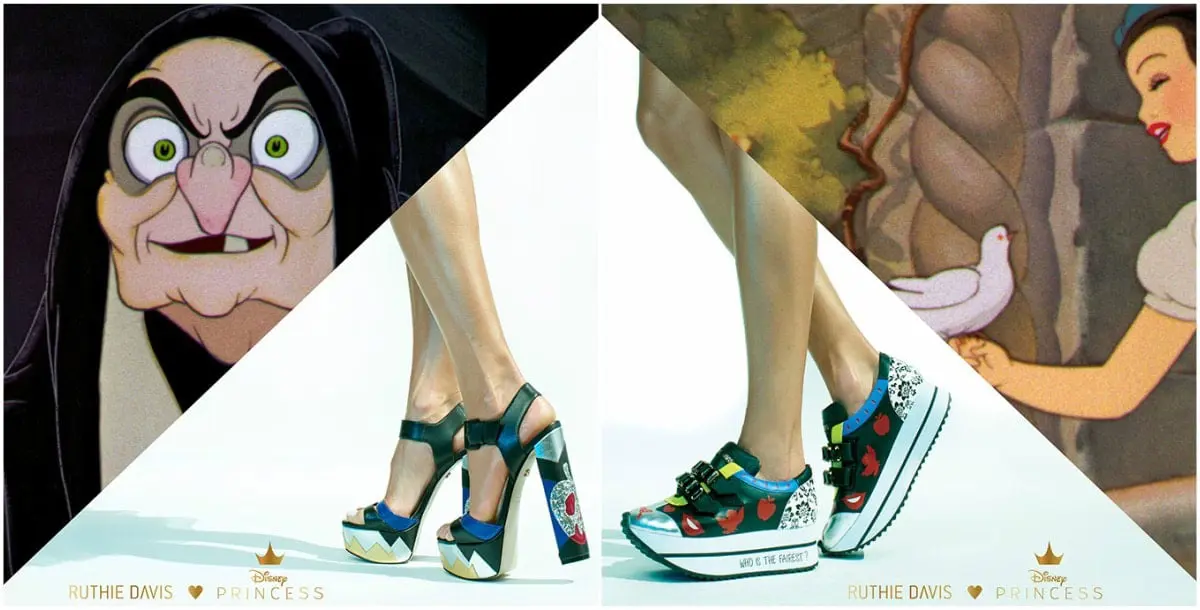 نظرة أولى على مجموعة روثي ديفيس x ديزني سنو وايت للأحذية