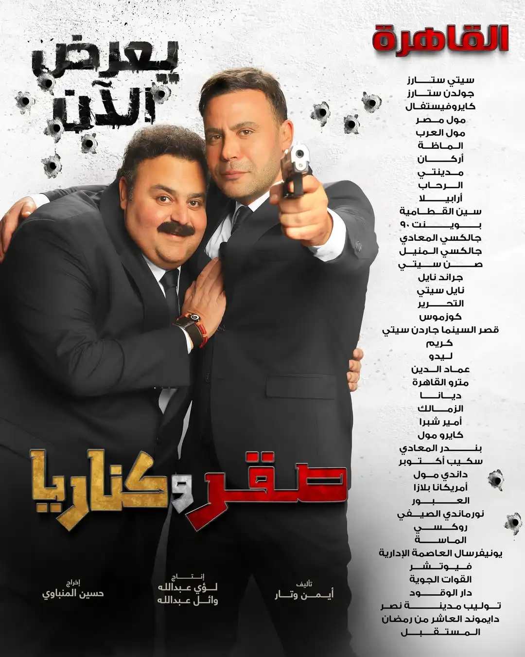 تعرف على أماكن عرض فيلم "صقر وكناريا" في مصر