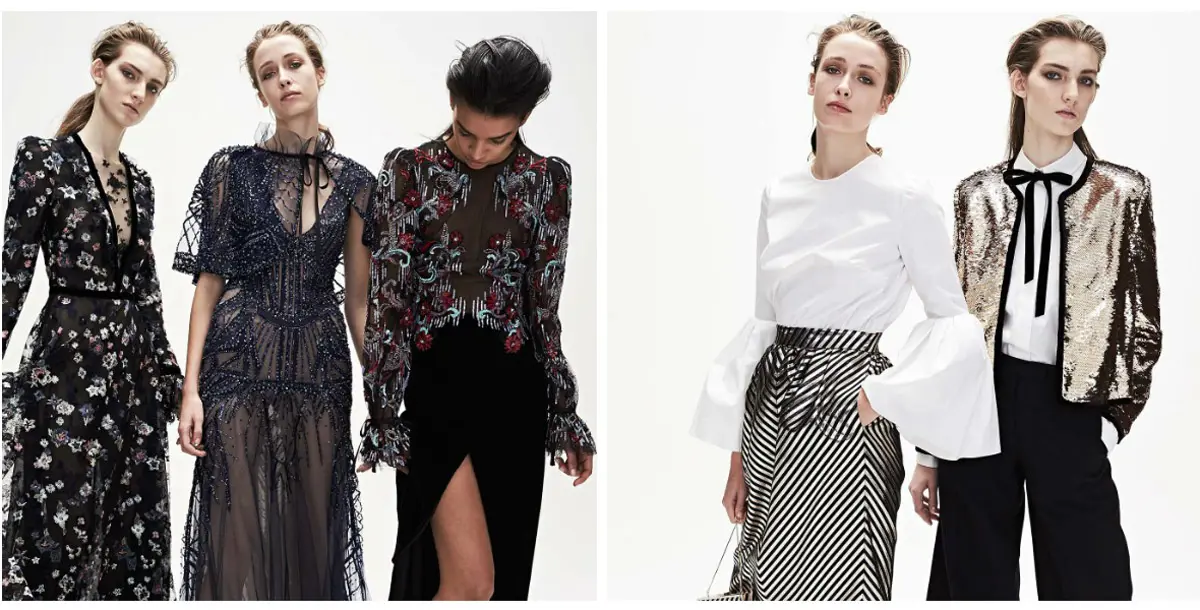 لمسات الفينتاج تبرز في مجموعة الأزياء الجاهزة "مونيك لولييه" لخريف 2017