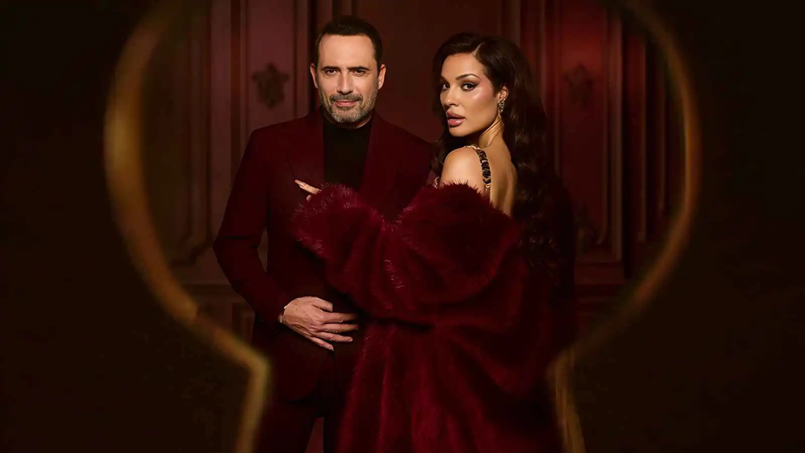 نادين نجيم وظافر العابدين في مسلسل "ممكن"